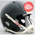 Helmets, Blank Mini Helmets: Mini Speed Football Helmet SHELL Dark Green