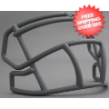 Helmets, Blank Mini Helmets: Mini Speed S2BD Facemask Gray