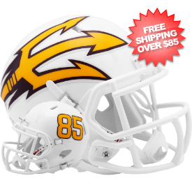 Arizona State Sun Devils NCAA Mini Speed Football Helmet <i>White Metallic</i>