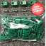 Mini Helmet Kelly Green Clips and Screws <B>10 Sets<B>