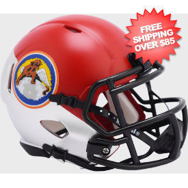 Air Force Falcons NCAA Mini Speed Football Helmet <B>Tuskegee 100th Limited Edition</B>