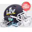 Super Bowl 55 Mini Speed Football Helmet <B>Flat Navy SALE</B>