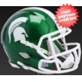Helmets, Mini Helmets: Michigan State Spartans NCAA Mini Speed Football Helmet <B>FLASH</B>
