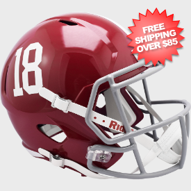 Alabama Crimson Tide Speed Replica Football Helmet #18