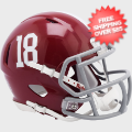 Helmets, Mini Helmets: Alabama Crimson Tide NCAA Mini Speed Football Helmet #18