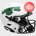 Helmets, Full Size Helmet: New York Jets SpeedFlex Football Helmet <B>LUNAR</B>