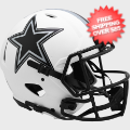 Helmets, Full Size Helmet: Dallas Cowboys Speed Football Helmet <B>LUNAR</B>