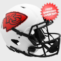 Helmets, Full Size Helmet: Kansas City Chiefs Speed Football Helmet <B>LUNAR</B>