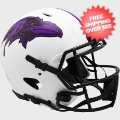 Helmets, Full Size Helmet: Baltimore Ravens Speed Football Helmet <B>LUNAR</B>
