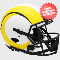 Helmets, Full Size Helmet: Los Angeles Rams Speed Football Helmet <B>LUNAR SALE</B>