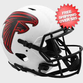 Atlanta Falcons Speed Football Helmet <B>LUNAR SALE</B>