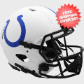 Helmets, Full Size Helmet: Indianapolis Colts Speed Football Helmet <B>LUNAR SALE</B>