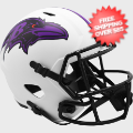 Helmets, Full Size Helmet: Baltimore Ravens Speed Replica Football Helmet <B>LUNAR SALE</B>