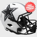 Helmets, Full Size Helmet: Dallas Cowboys Speed Replica Football Helmet <B>LUNAR</B>