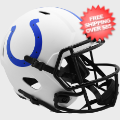 Helmets, Full Size Helmet: Indianapolis Colts Speed Replica Football Helmet <B>LUNAR SALE</B>