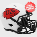 Helmets, Mini Helmets: Kansas City Chiefs NFL Mini Speed Football Helmet <B>LUNAR</B>
