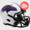 Helmets, Mini Helmets: Baltimore Ravens NFL Mini Speed Football Helmet <B>LUNAR</B>