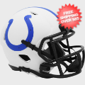 Helmets, Mini Helmets: Indianapolis Colts NFL Mini Speed Football Helmet <B>LUNAR</B>