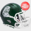 Michigan State Spartans NCAA Mini Speed Football Helmet <i>Gruff Sparty</i>