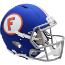 Florida Gators Speed Football Helmet <i>Matte Blue Throwback</i>