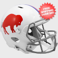 Helmets, Full Size Helmet: Buffalo Bills 1965 to 1973 Speed Replica Throwback Helmet