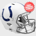 Helmets, Full Size Helmet: Indianapolis Colts 2004 to 2019 Speed Replica Throwback Helmet