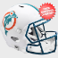 Miami Dolphins 1980 to 1996 Speed Replica Throwback Helmet