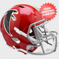Helmets, Full Size Helmet: Atlanta Falcons 1966 to 1969 Speed Replica Throwback Helmet