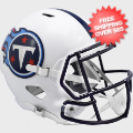 Helmets, Full Size Helmet: Tennessee Titans 1999 to 2017 Speed Replica Throwback Helmet
