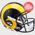 Helmets, Full Size Helmet: St. Louis Rams 1981 to 1999 Speed Replica Throwback Helmet