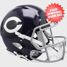 Chicago Bears 1962 to 1973 Speed Throwback Football Helmet