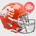 Helmets, Full Size Helmet: Denver Broncos 1966 Speed Throwback Football Helmet