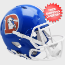 Denver Broncos 1975 to 1996 Speed Throwback Football Helmet