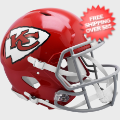 Helmets, Full Size Helmet: Kansas City Chiefs 1963 to 1973 Speed Throwback Football Helmet
