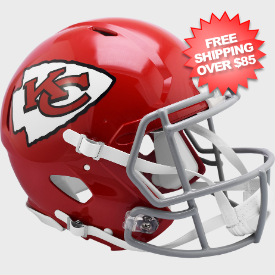 Kansas City Chiefs 1963 to 1973 Speed Throwback Football Helmet