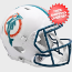Miami Dolphins 1980 to 1996 Speed Throwback Football Helmet