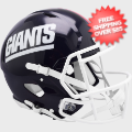 Helmets, Full Size Helmet: New York Giants 1981 to 1999 Speed Throwback Football Helmet