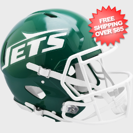 New York Jets 1978 to 1989 Speed Throwback Football Helmet