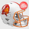 Helmets, Full Size Helmet: Tampa Bay Buccaneers 1976 to 1996 Speed Throwback Football Helmet