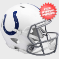Helmets, Full Size Helmet: Indianapolis Colts 2004 to 2019 Speed Throwback Football Helmet