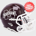 Helmets, Mini Helmets: Mississippi State Bulldogs NCAA Mini Speed Football Helmet <i>M State</i>