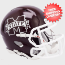 Mississippi State Bulldogs NCAA Mini Speed Football Helmet <i>M State</i>