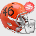 Helmets, Full Size Helmet: Cleveland Browns 1946 Speed Replica Throwback Helmet