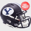 Brigham Young Cougars NCAA Mini Speed Football Helmet <i>Satin Navy</i>