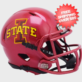 Iowa State Cyclones NCAA Mini Speed Football Helmet <i>I State</i>