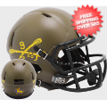 Helmets, Mini Helmets: Army Black Knights NCAA Mini Speed Football Helmet <B>9th Cav</B>