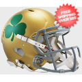 Helmets, Full Size Helmet: Notre Dame Fighting Irish Speed Football Helmet <i>Shamrock</i>