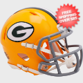 Helmets, Mini Helmets: Green Bay Packers 1961 to 1979 Riddell Mini Speed Throwback Helmet