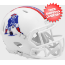 New England Patriots 1982 to 1989 Riddell Mini Speed Throwback Helmet