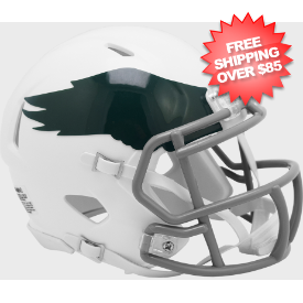 Philadelphia Eagles 1969 to 1973 Riddell Mini Speed Throwback Helmet